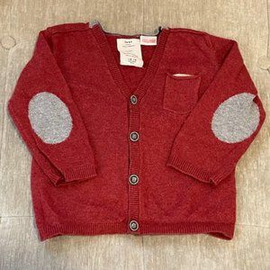 Zara Red cardigan